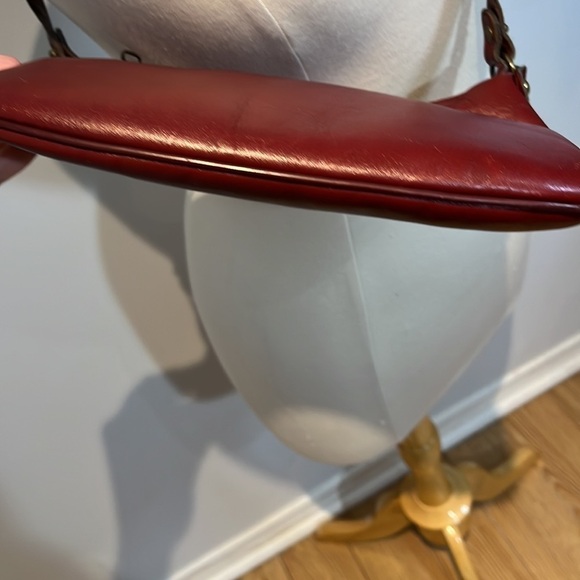 Etienne Aigner 1980s Burgundy Leather Purse - Picture 11 of 11